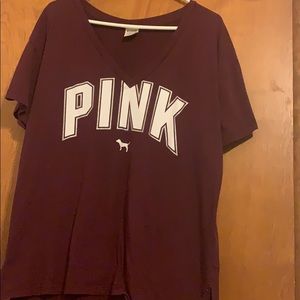 Pink Shirt,size large